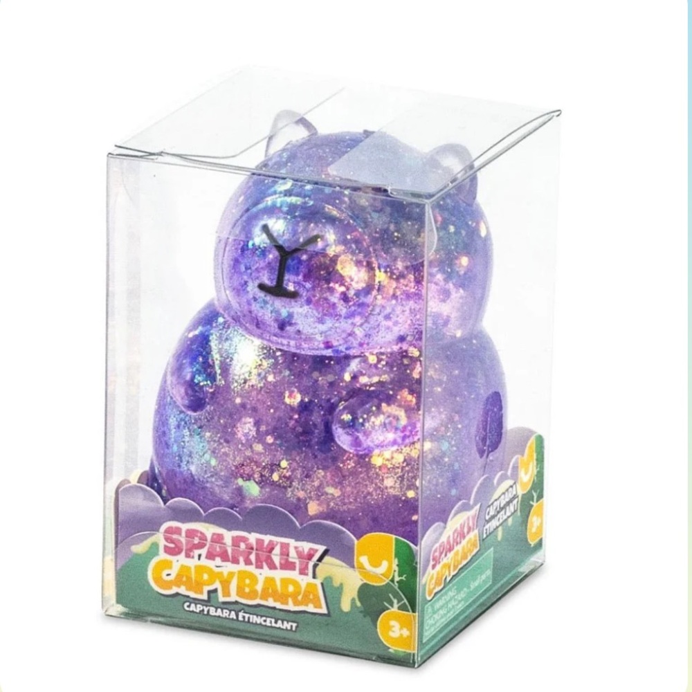 Sparkly Capybara - Purple